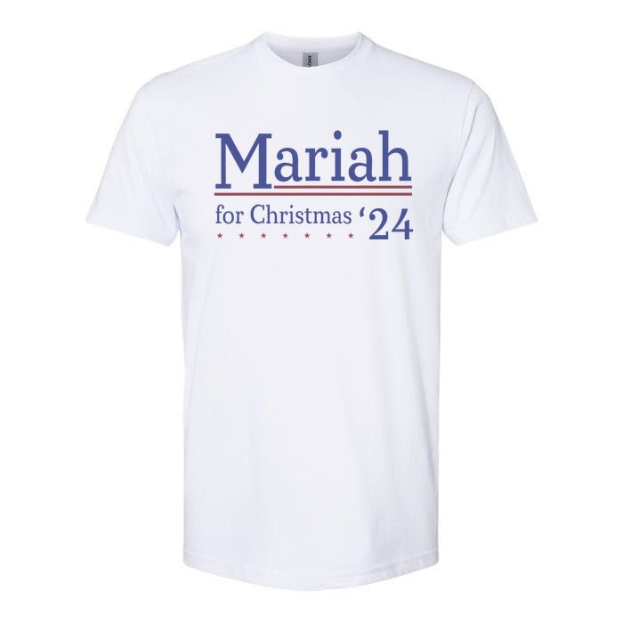 M.A.R.I.A.H For Christmas 24 Funny Christmas Softstyle CVC T-Shirt