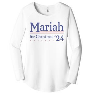 M.A.R.I.A.H For Christmas 24 Funny Christmas Women's Perfect Tri Tunic Long Sleeve Shirt