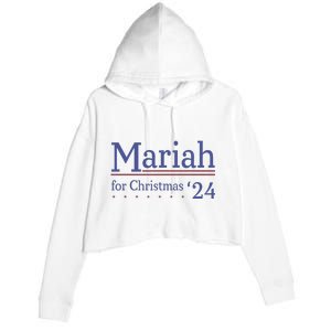 M.A.R.I.A.H For Christmas 24 Funny Christmas Crop Fleece Hoodie