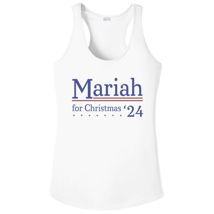 M.A.R.I.A.H For Christmas 24 Funny Christmas Ladies PosiCharge Competitor Racerback Tank