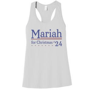 M.A.R.I.A.H For Christmas 24 Funny Christmas Women's Racerback Tank