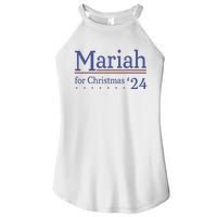 M.A.R.I.A.H For Christmas 24 Funny Christmas Women's Perfect Tri Rocker Tank