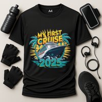 My First Cruise 2025 Vacation For Cruise Lovers Cooling Performance Crew T-Shirt