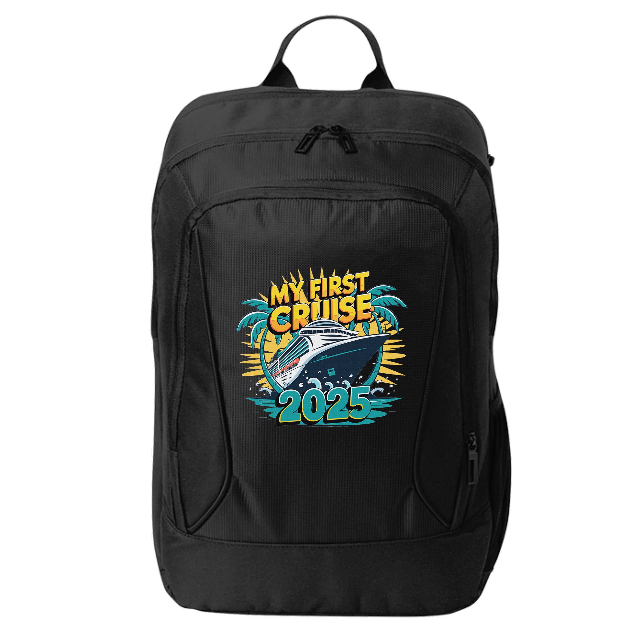 My First Cruise 2025 Vacation For Cruise Lovers City Backpack
