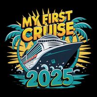 My First Cruise 2025 Vacation For Cruise Lovers 16 in Basic Backpack