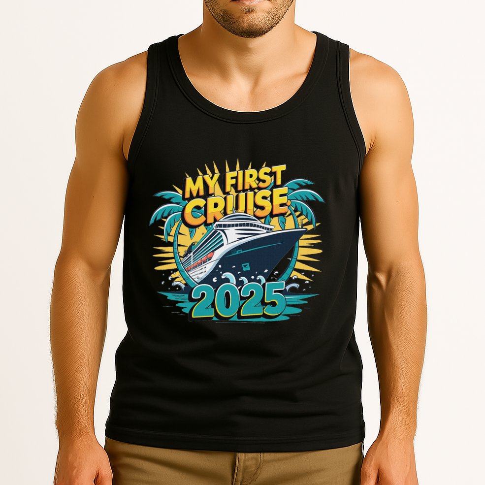 My First Cruise 2025 Vacation For Cruise Lovers Tank Top