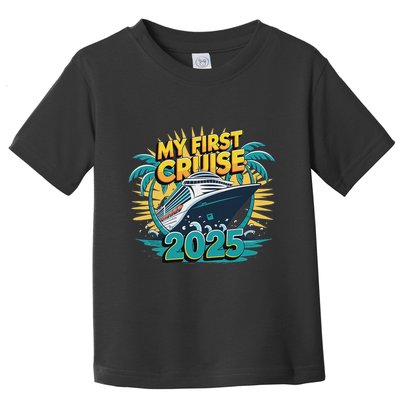 My First Cruise 2025 Vacation For Cruise Lovers Toddler T-Shirt