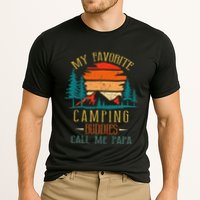 My Favorite Camping Buddies Call Me Papa Funny Family Father Cooling Performance Crew T-Shirt