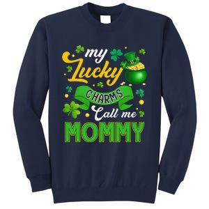 My Funny Call Me Mommy Happy St Patricks Day Love Tall Sweatshirt