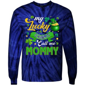 My Funny Call Me Mommy Happy St Patricks Day Love Tie-Dye Long Sleeve Shirt