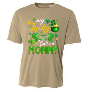 My Funny Call Me Mommy Happy St Patricks Day Love Cooling Performance Crew T-Shirt