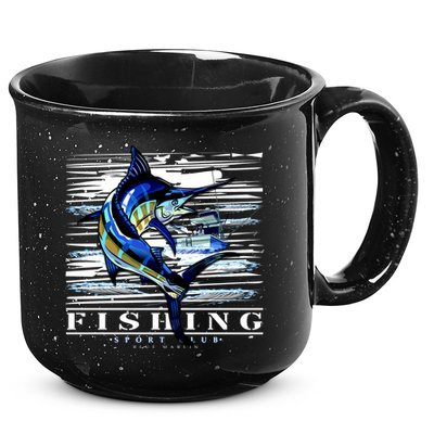 Marlin Fishing Club 15oz Campfire Ceramic Mug