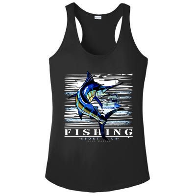 Marlin Fishing Club Ladies PosiCharge Competitor Racerback Tank