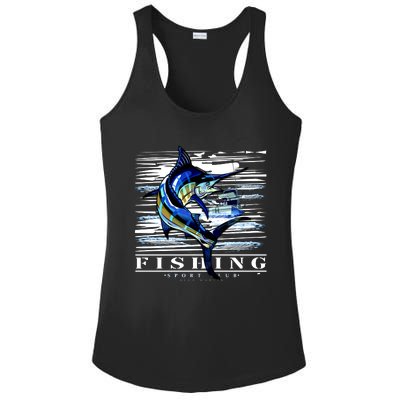 Marlin Fishing Club Ladies PosiCharge Competitor Racerback Tank