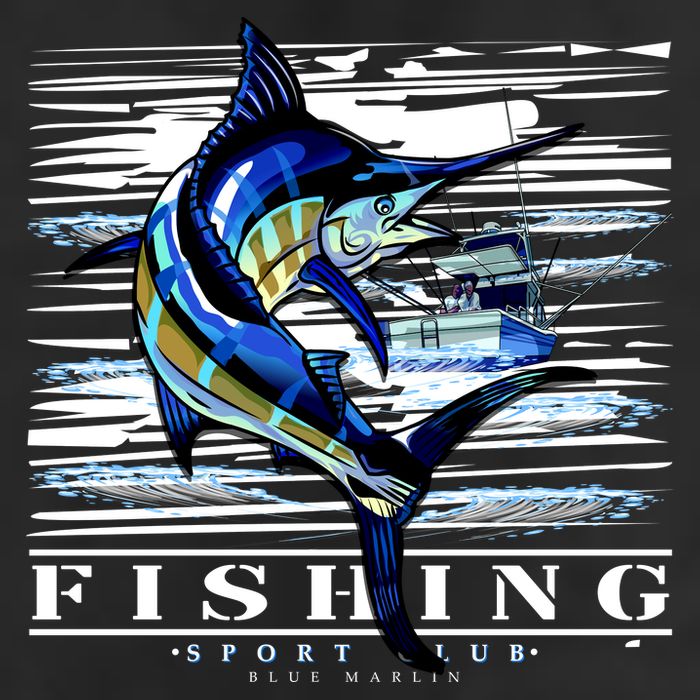 Marlin Fishing Club Trucker Hat