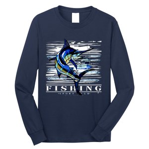 Marlin Fishing Club Long Sleeve Shirt