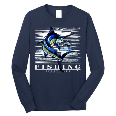 Marlin Fishing Club Long Sleeve Shirt