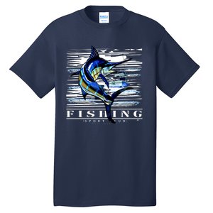 Marlin Fishing Club Tall T-Shirt