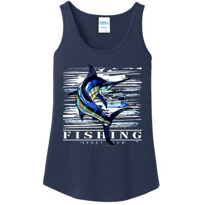 Marlin Fishing Club Ladies Essential Tank