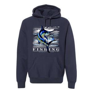 Marlin Fishing Club Premium Hoodie