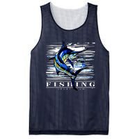 Marlin Fishing Club Mesh Reversible Basketball Jersey Tank