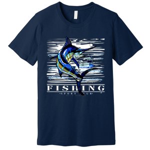 Marlin Fishing Club Premium T-Shirt