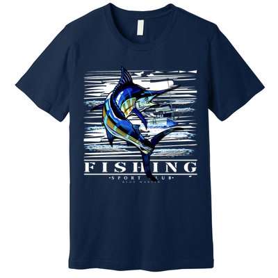 Marlin Fishing Club Premium T-Shirt