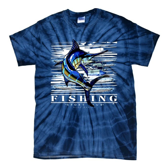 Marlin Fishing Club Tie-Dye T-Shirt