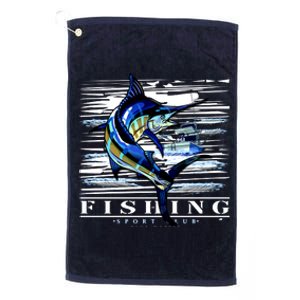 Marlin Fishing Club Platinum Collection Golf Towel