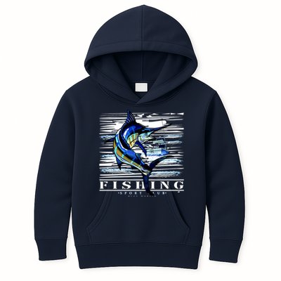 Marlin Fishing Club Kids Hoodie