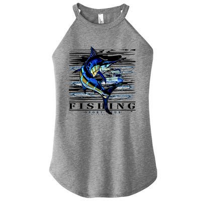 Marlin Fishing Club Women's Perfect Tri Rocker Tank