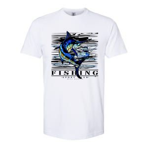 Marlin Fishing Club Softstyle CVC T-Shirt