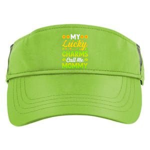 My Funny Call Me Mommy St Patricks Day Gift For Women Adult Drive Performance Visor