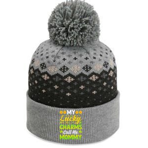 My Funny Call Me Mommy St Patricks Day Gift For Women The Baniff Cuffed Pom Beanie