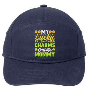 My Funny Call Me Mommy St Patricks Day Gift For Women 7-Panel Snapback Hat