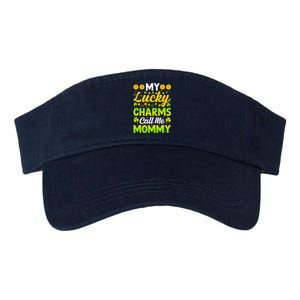 My Funny Call Me Mommy St Patricks Day Gift For Women Valucap Bio-Washed Visor