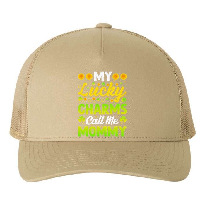 My Funny Call Me Mommy St Patricks Day Gift For Women Yupoong Adult 5-Panel Trucker Hat