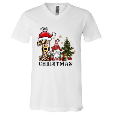 My First Christmas V-Neck T-Shirt