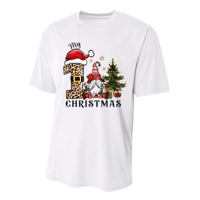 My First Christmas Performance Sprint T-Shirt