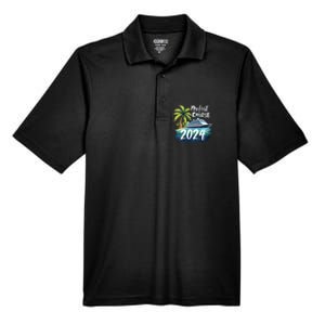 My First Cruise 2024 Funny Vacation 2024 Men's Origin Performance Pique Polo