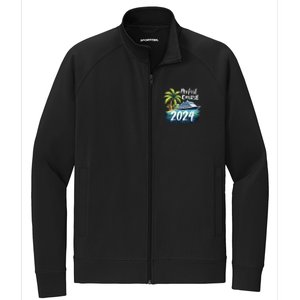 My First Cruise 2024 Funny Vacation 2024 Stretch Full-Zip Cadet Jacket