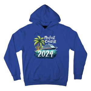 My First Cruise 2024 Funny Vacation 2024 Hoodie