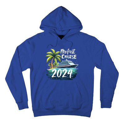 My First Cruise 2024 Funny Vacation 2024 Hoodie