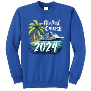 My First Cruise 2024 Funny Vacation 2024 Sweatshirt