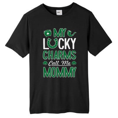 My Funny Call Me Mommy St. Patricks Day Tee Tall Fusion ChromaSoft Performance T-Shirt