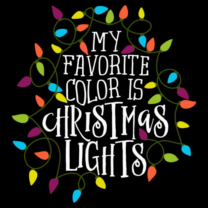My Favorite Color Is Christmas Lights Gift Bucket Hat