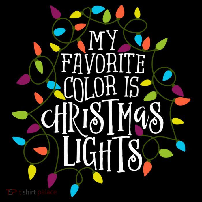 My Favorite Color Is Christmas Lights Gift Flatbill Hat