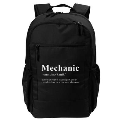 Mechanic Funny Curious Enough To Take It Apart Daily Commute Backpack