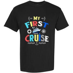 My First Cruise Rookie Travelers Garment-Dyed Heavyweight T-Shirt