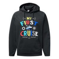 My First Cruise Rookie Travelers Performance Fleece Hoodie